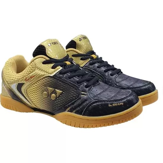 YONEX LEGEND KING 68 TRU SHAPE BADMINTON SHOES BLACK GOLD