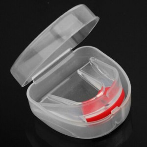 BOXING MOUTH GUARD GUM SHIELD DOUBLE SIDE