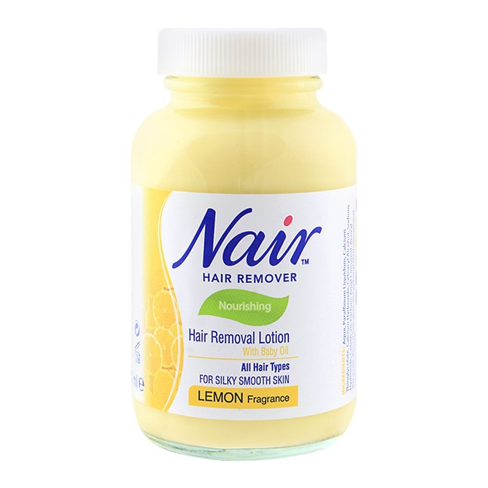 NAIR HAIR REMOVAL LOTION NOURISHING LEMON