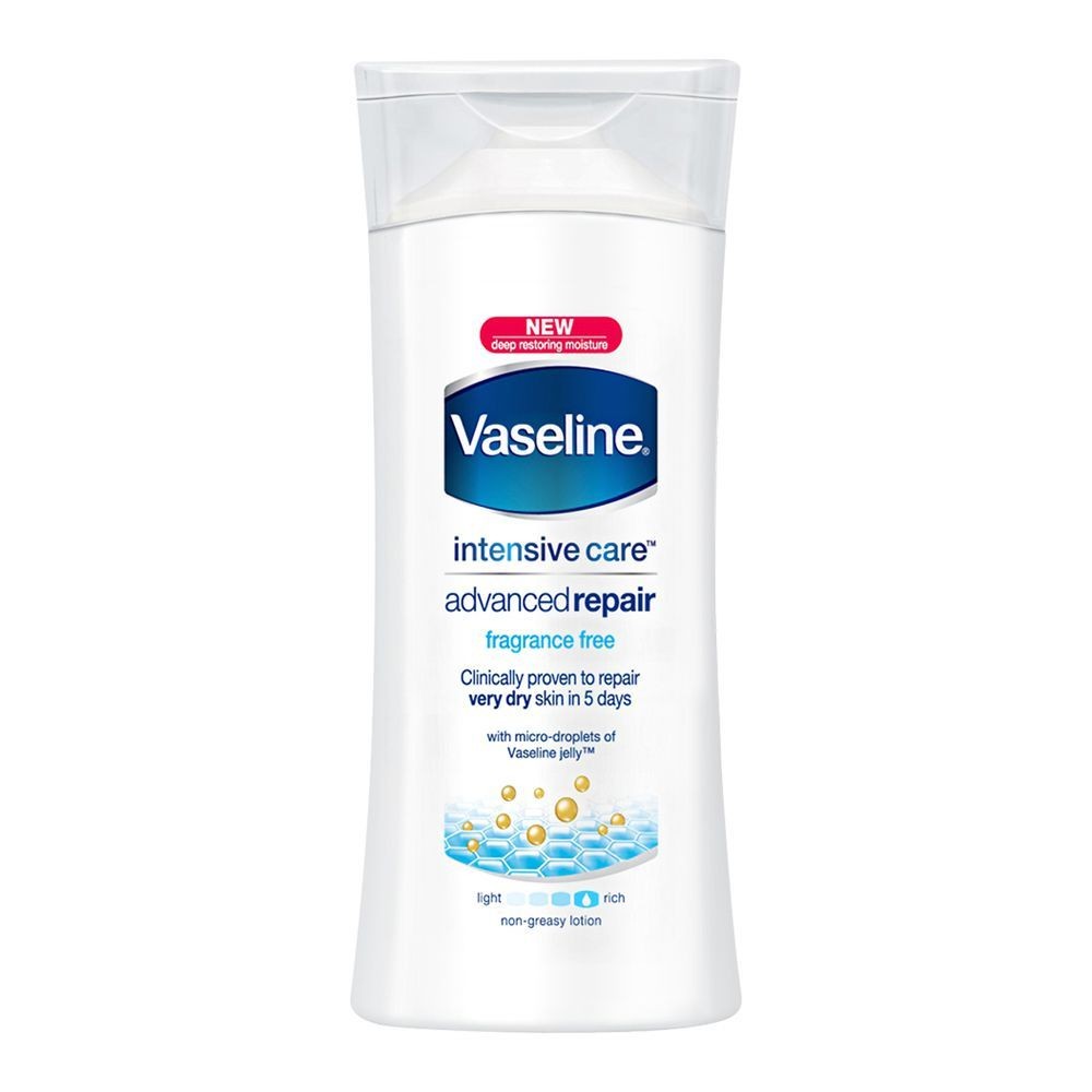 VASELINE BODY LOTION ADVANCED REPAIR FRAGRANCE REPAIR