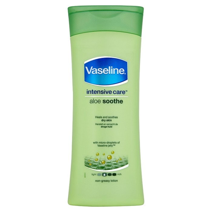 VASELINE BODY LOTION INTENSIVE CARE ALOE SOOTHE