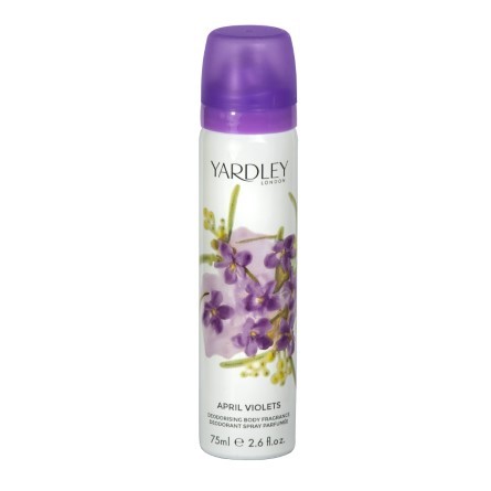 YARDLEY DEODORANT SPRAY APRIL VIOLETS