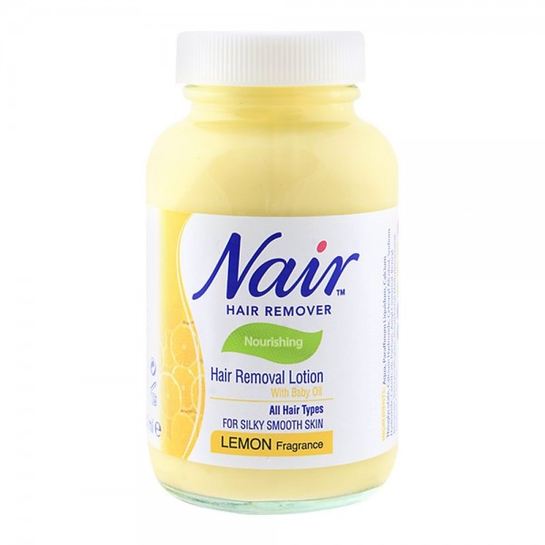 NAIR HAIR REMOVAL LOTION NOURISHING LEMON