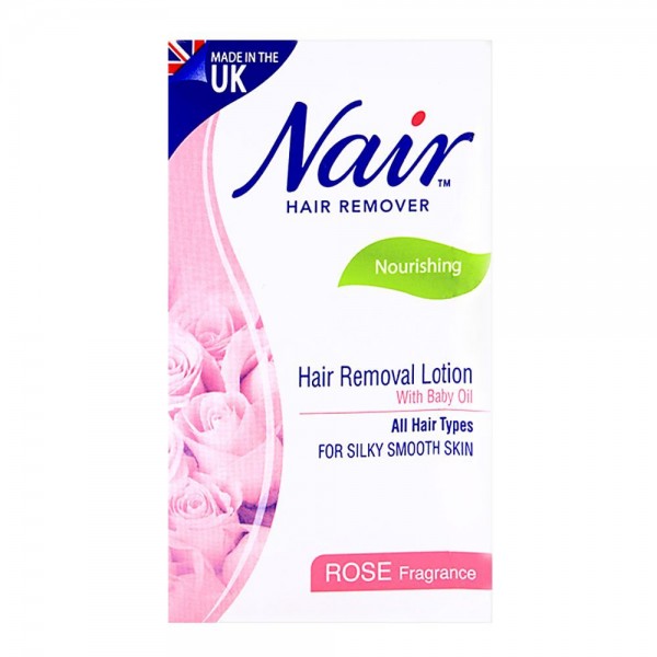 NAIR HAIR REMOVAL LOTION NOURISHING ROSE