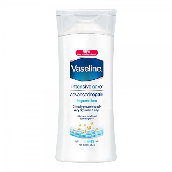 VASELINE BODY LOTION ADVANCED REPAIR FRAGRANCE REPAIR