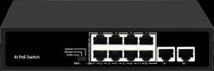 ZX901-AF-82N 10-port 10/100M AI PoE