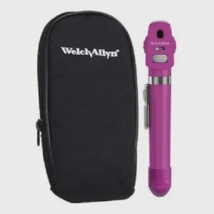 LED Pocket Ophthalmoscope With AA Handle 12880 PURPLE Welch Allyn Pocketscope