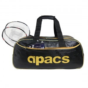 APACS BADMINTON BAG 2 CHAMBER 6 RACKET BAG