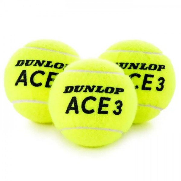 DUNLOP FORT TENNIS BALL – 3 PACK