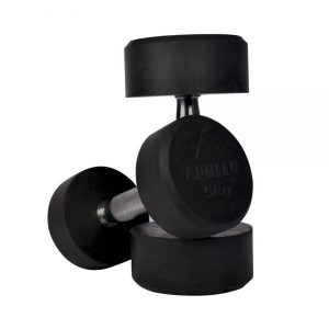 1 PC PRO-STYLE RUBBER DUMBBELL