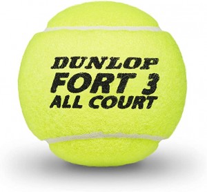 DUNLOP FORT TENNIS BALL – 3 PACK