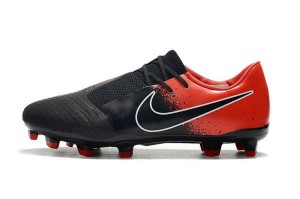 FOOTBALL TRAINING SHOES RED BLACK