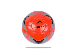 HAND STITCH FOOTBALL SOCCER MATCH BALL RED GRAY