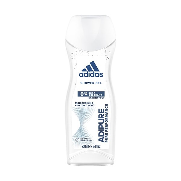 ADDIDAS SHOWER GEL MOISTURISING COTTON TECH ADIPURE