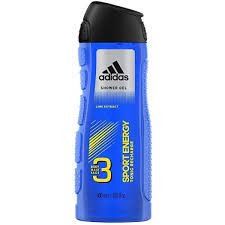 ADDIDAS SHOWER GEL 3IN1 SPORT ENERGY TONIC RECHARGE