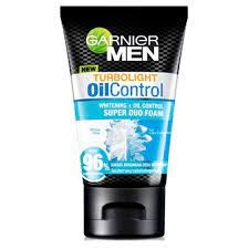 GARNIER MEN TURBOLIGHT SUPER DUO FOAM CLAY COMPLEX