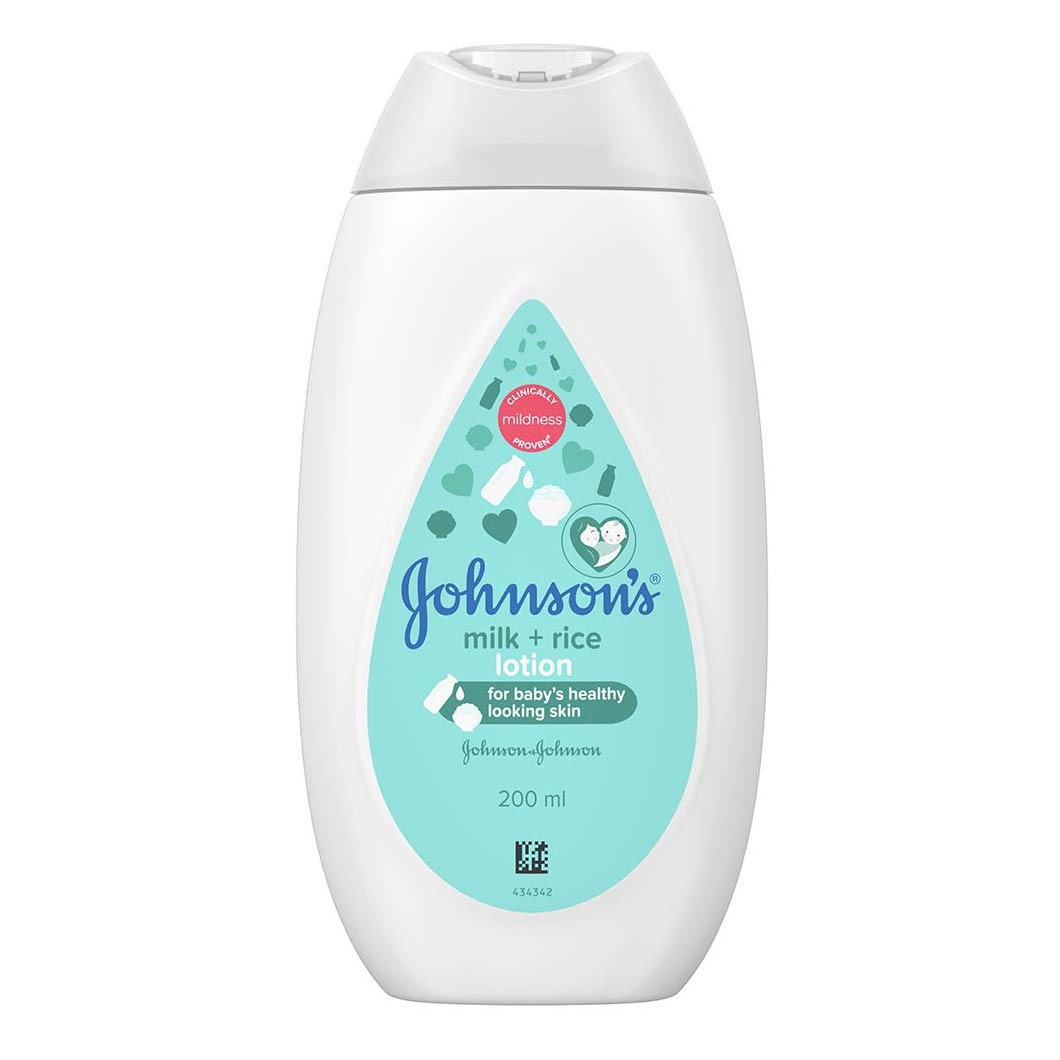 JOHNSONS BABY LOTION MILK + RICE