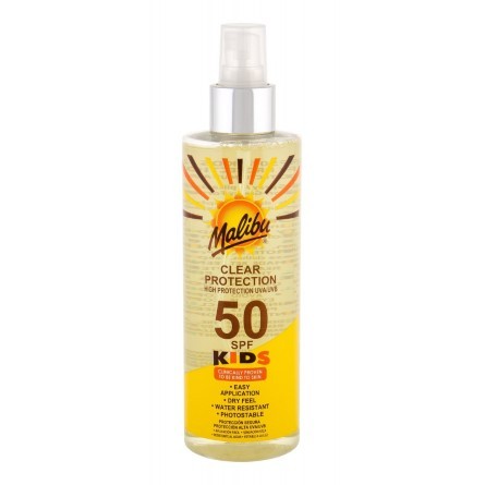 MALIBU CLEAR PROTECTION 50 SPF KIDS HIGH PROTECTION