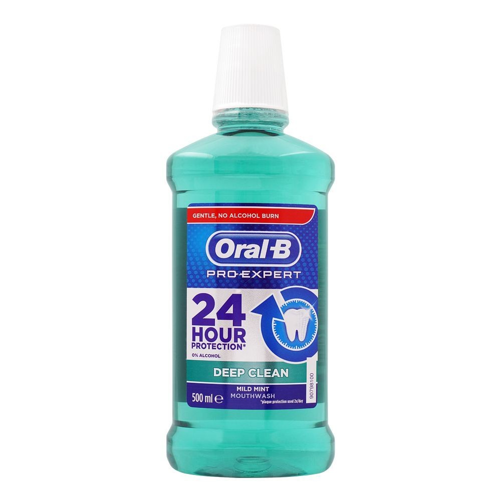 ORAL B MOUTH WASH PRO EXPERT PROTECTION MILD MINT