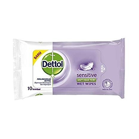 DETTOL WIPES WET ANTI BACTERIAL SENSITIVE