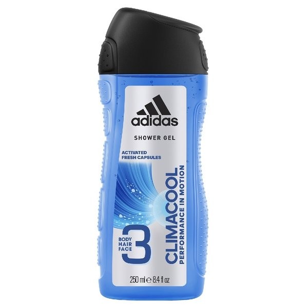 ADDIDAS SHOWER GEL 3IN1 CLIMACOOL PERFORMANCE IN MOTION