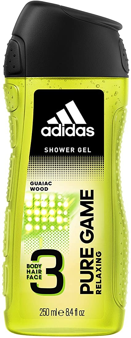 ADDIDAS SHOWER GEL 3IN1 PURE GAME RELAXING