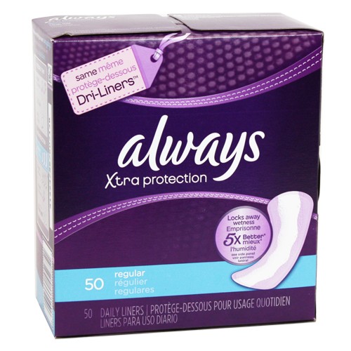 ALWAYS DAILY LINERS XTRA PROTECTION REGULAR