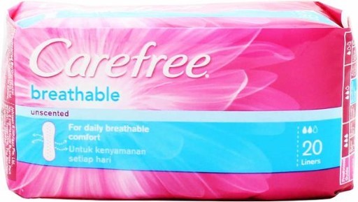 CARE FREE LINERS BREATHABLE UNSCENTED
