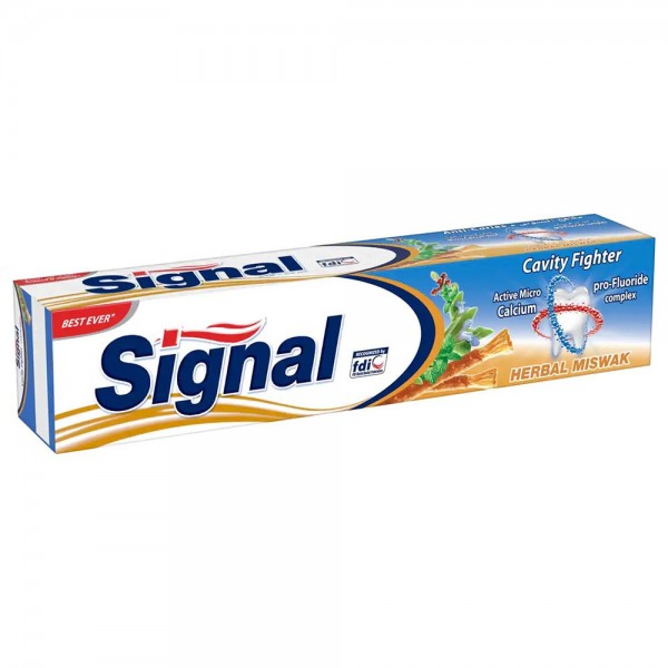 SIGNAL TOOTH PASTE CAVITY FIGHTER HERBAL MISWAK